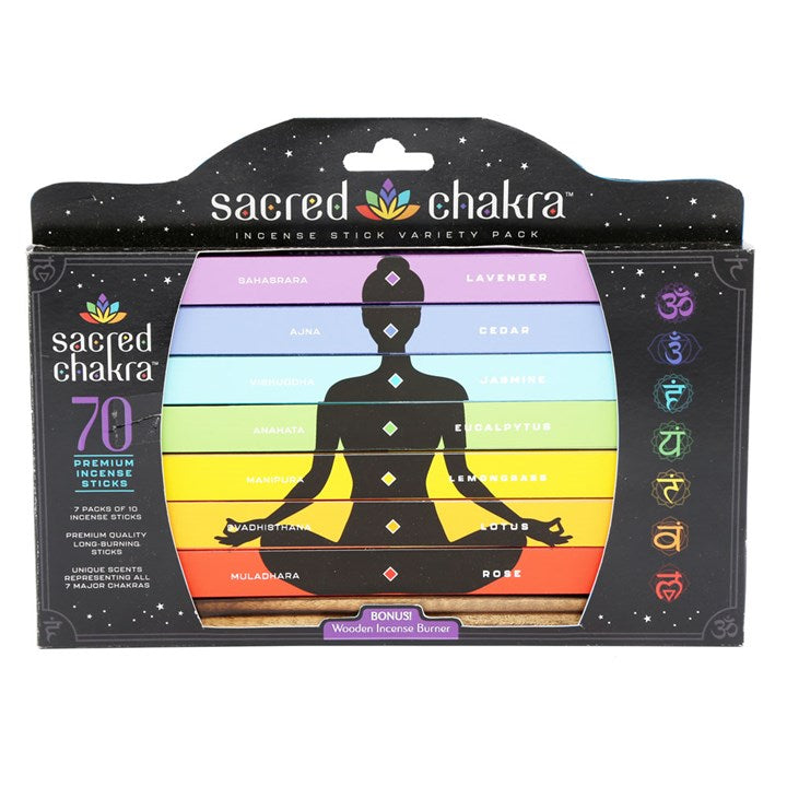 Sacred Chakra Incense Gift Pack