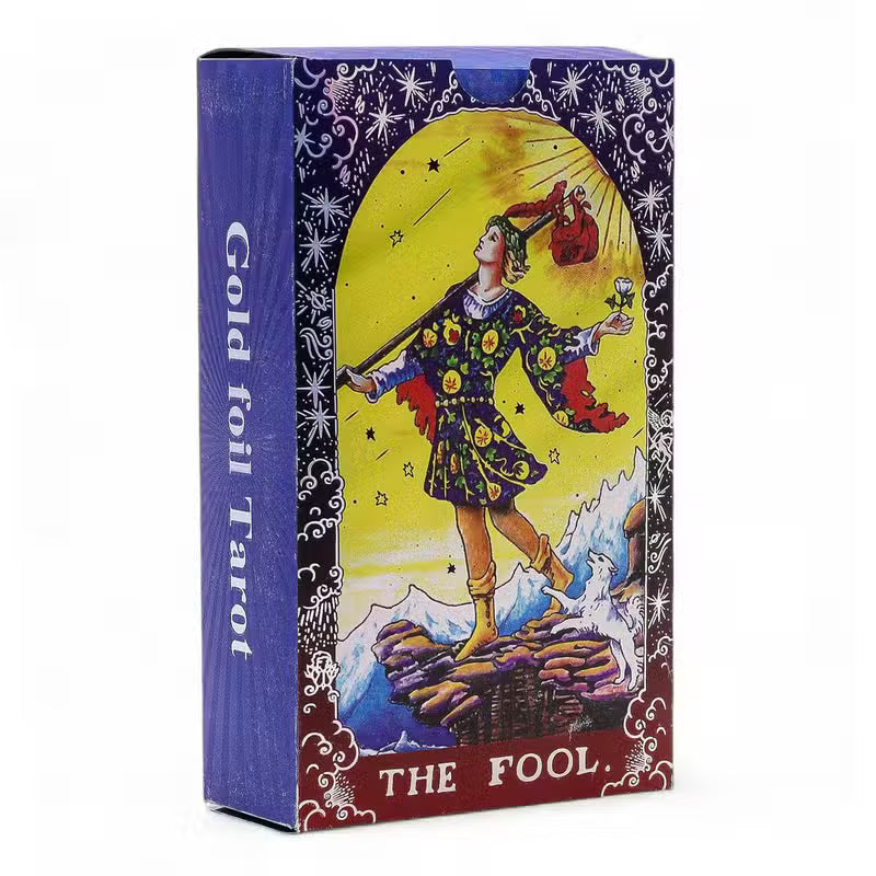Mandale - Blue Foil Tarot Card Set