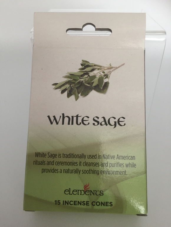White Sage Cones