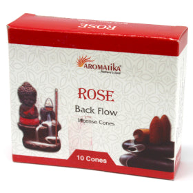 Backflow Incense Cones (Rose)