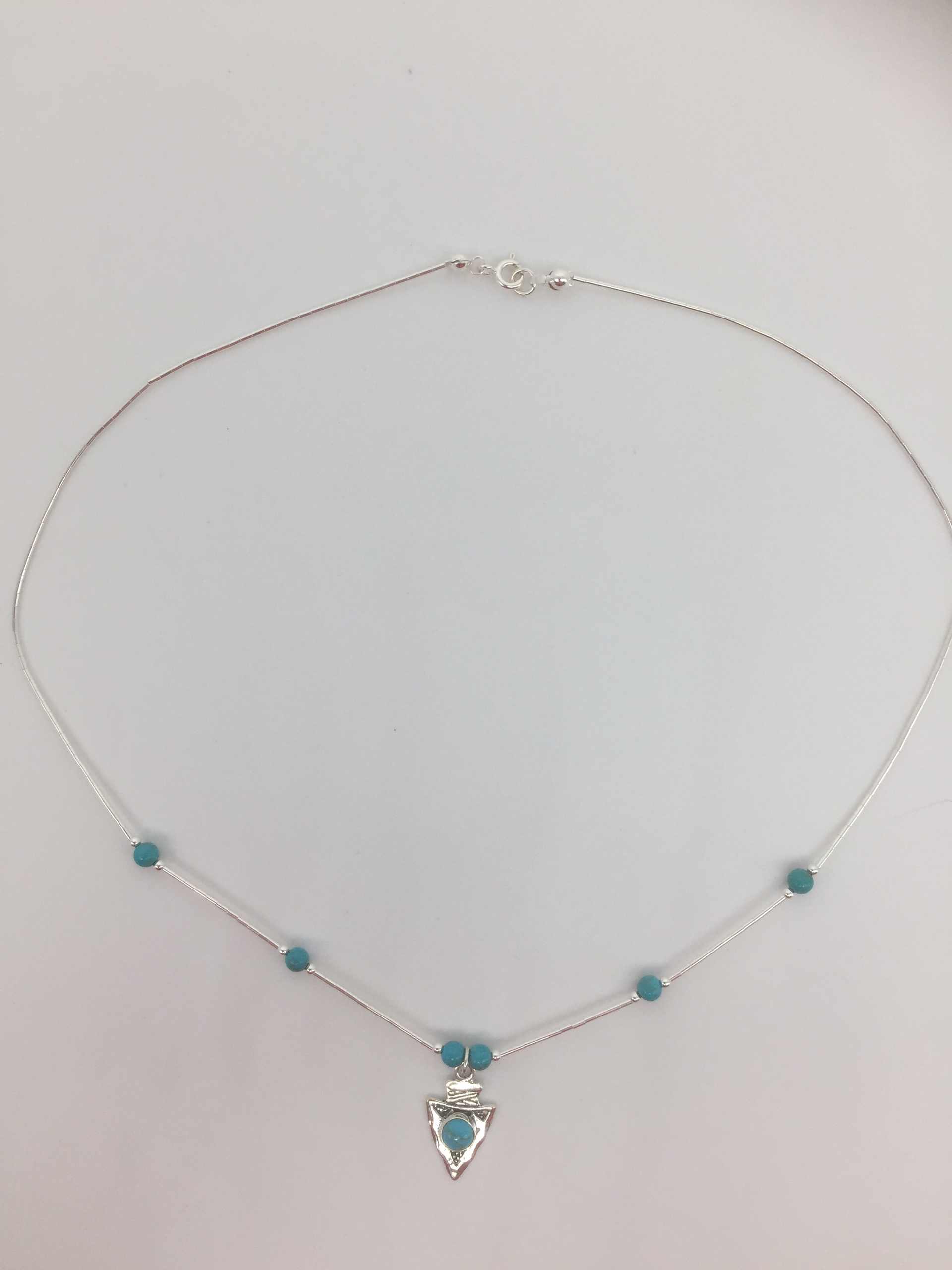 Turquoise Chain/Pendant/Necklace