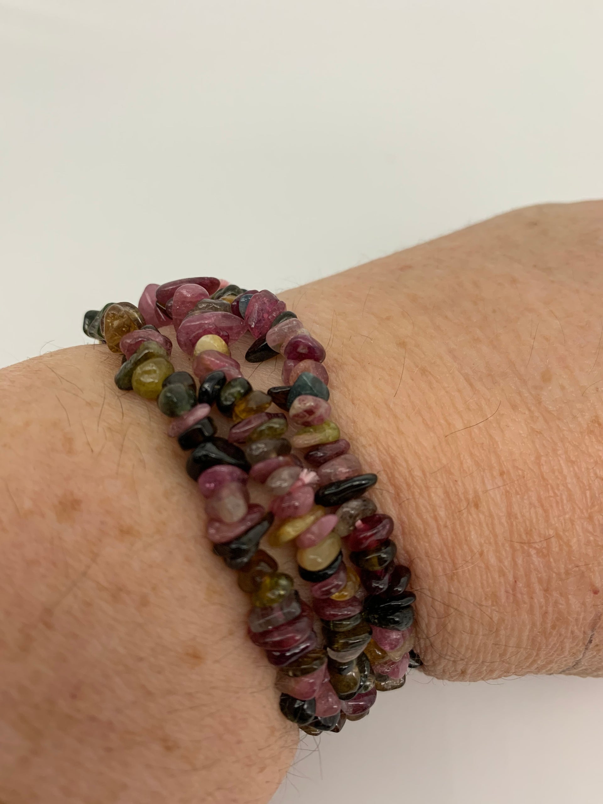 Tourmaline Mixed Chip Bracelet