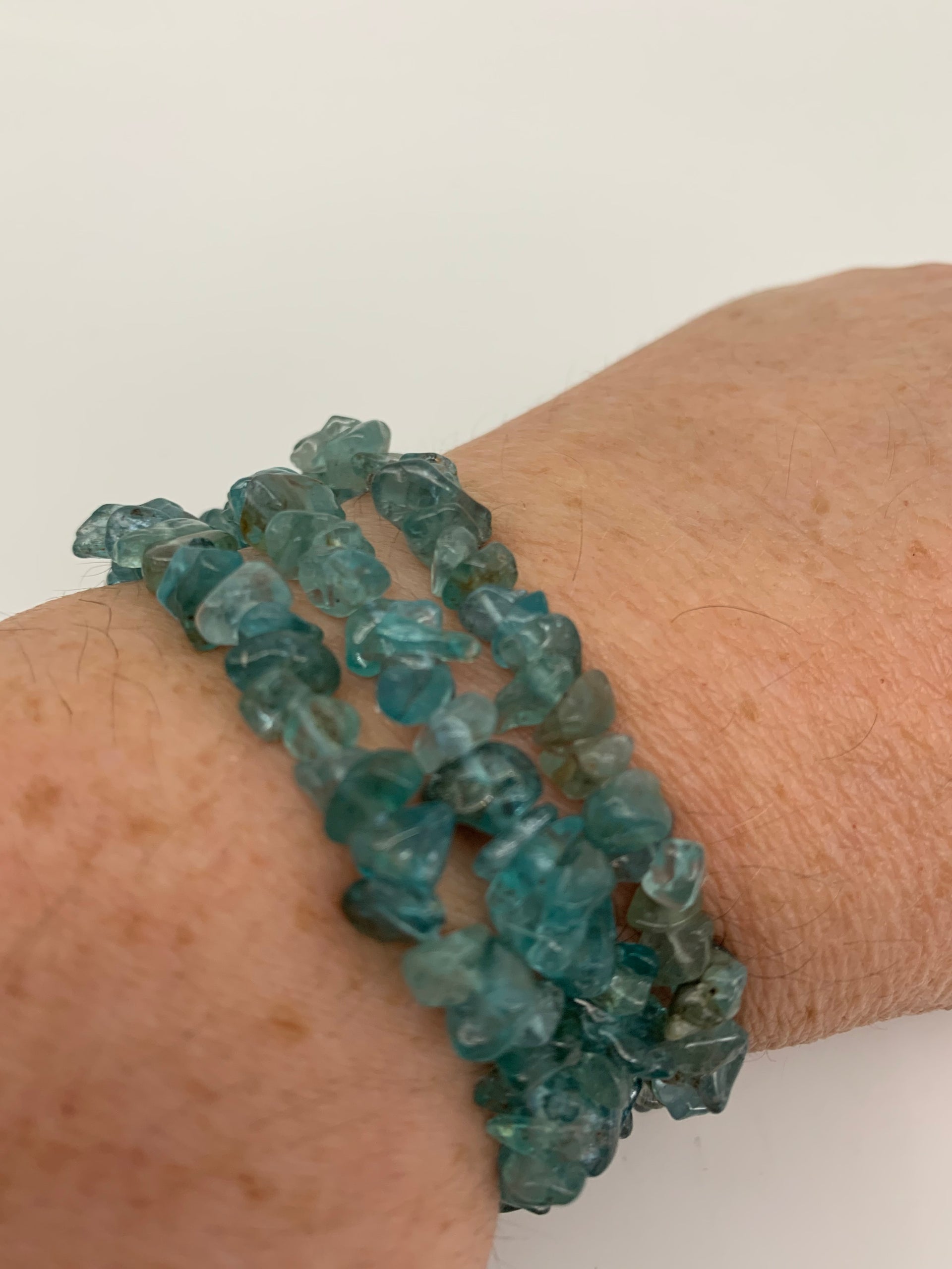 Apatite Chip Bracelet