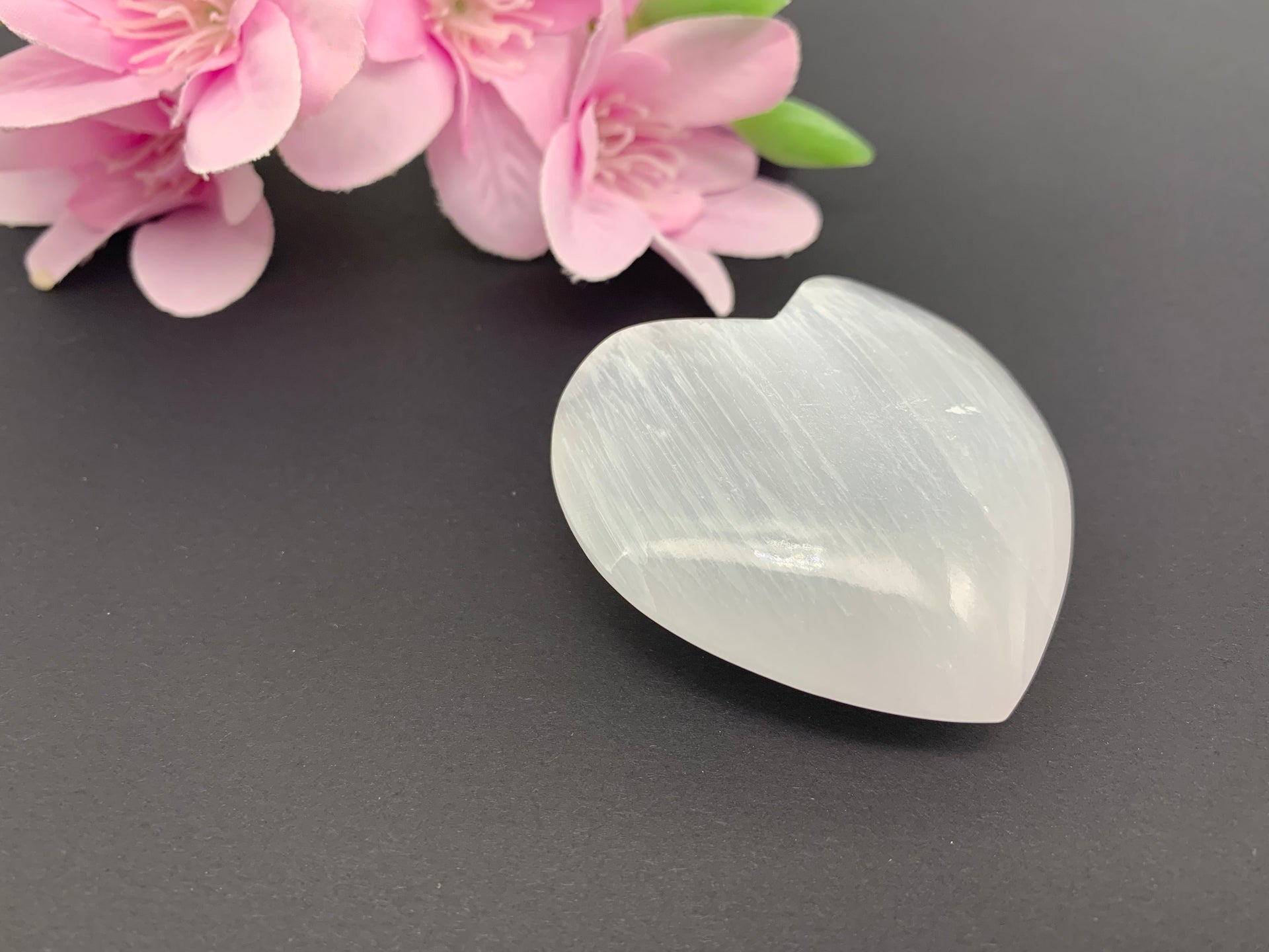 Selenite Heart