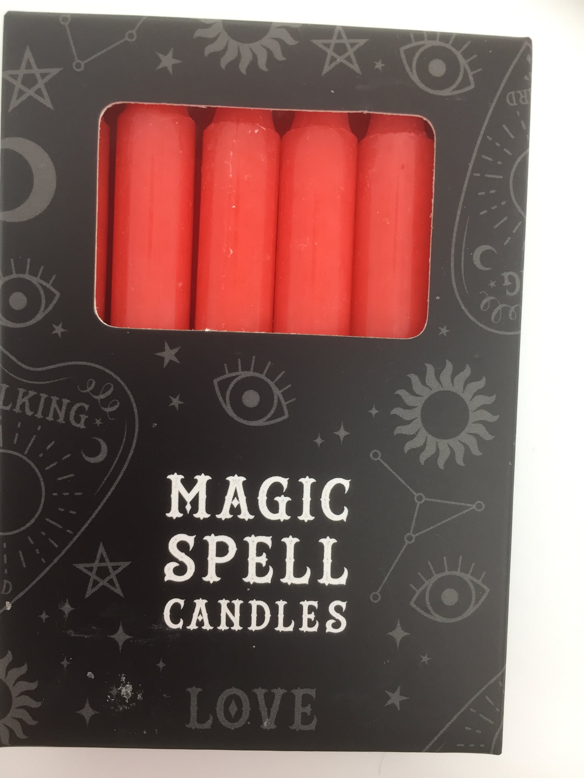 Magic Spell Candles - Red