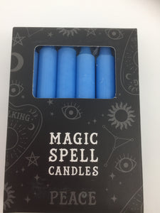 Magic Spell Candles - Pale Blue