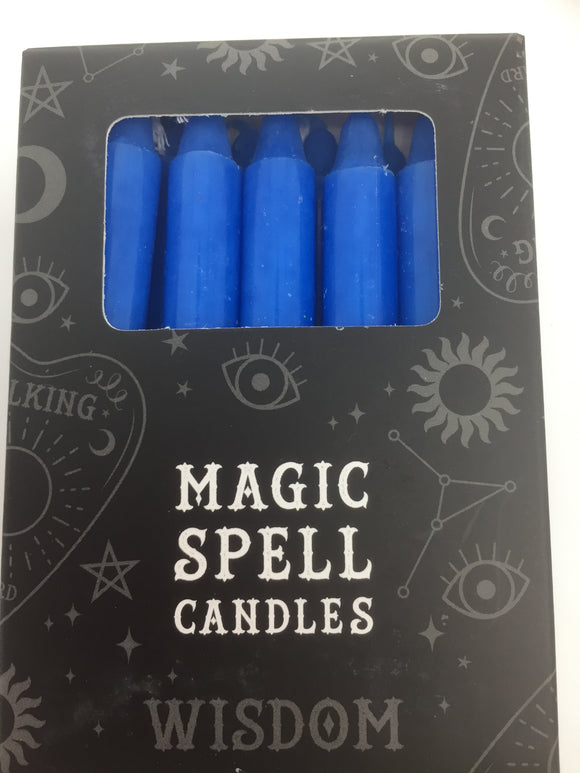 Magic Spell Candles - Dark Blue