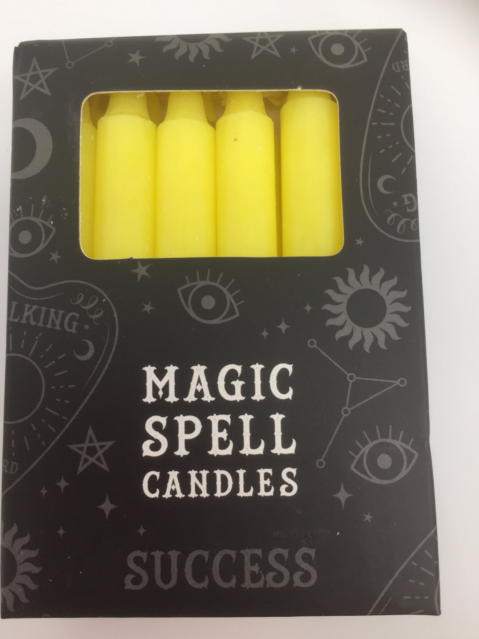 Magic Spell Candles - Yellow