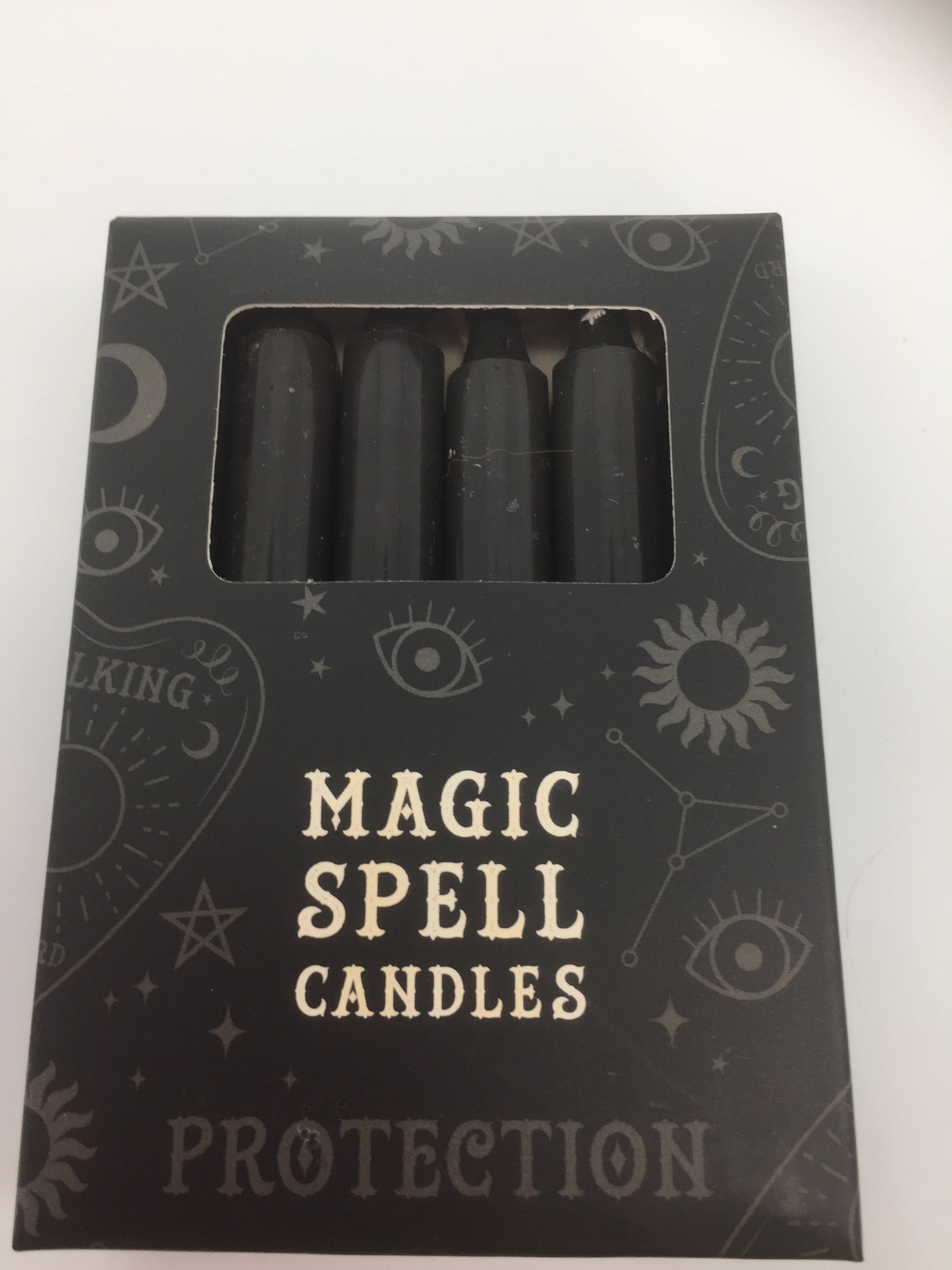 Magic Spell Candles - Black