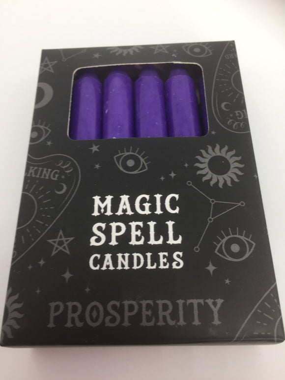 Magic spell Candles - Purple