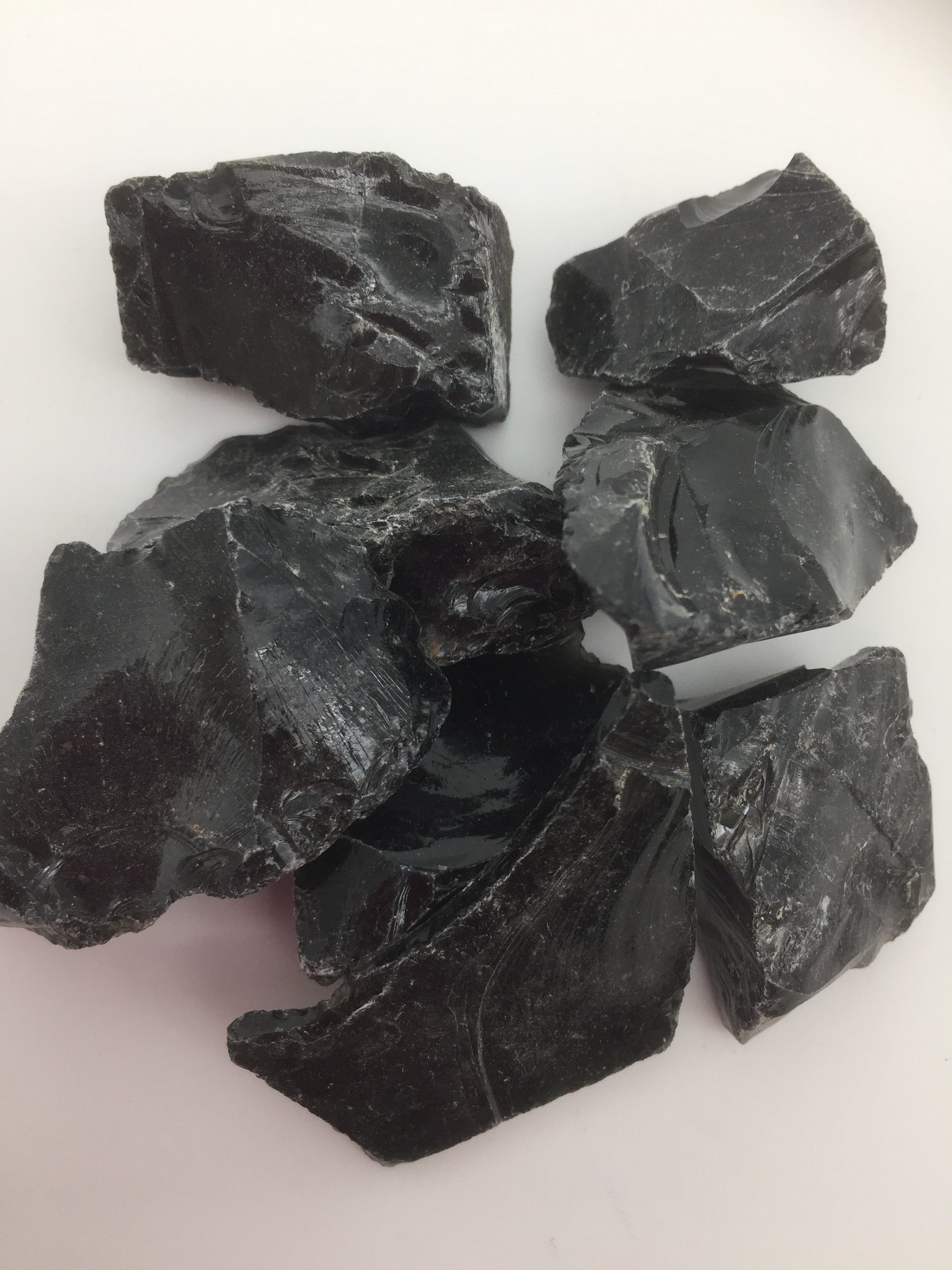 Black Obsidian Rough