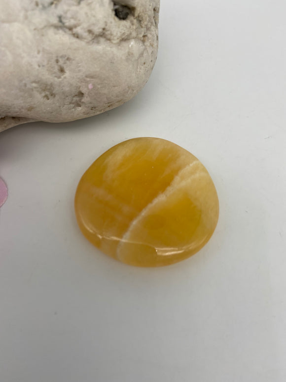 Orange Calcite Palmstone
