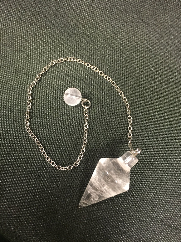 Dowsing Pendulum Clear Quartz