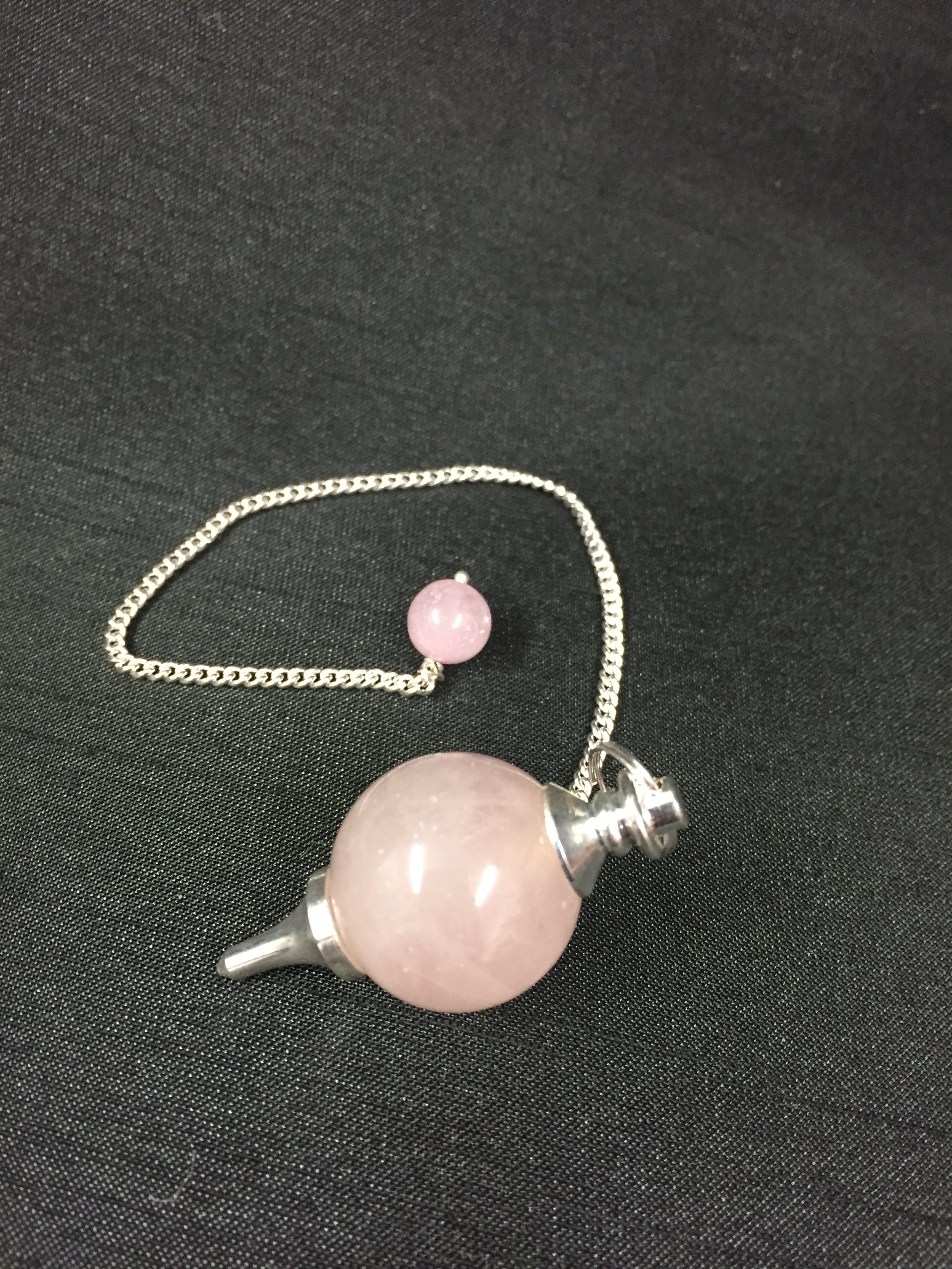 Dowsing Pendulum Rose Quartz