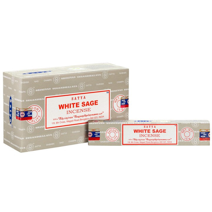 Satya  White Sage - Incense Sticks