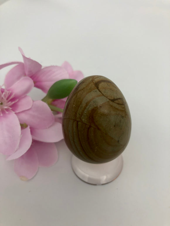 Walnut Jasper Egg