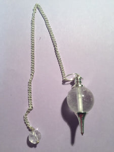 Quartz Ball Dowsing Pendulum