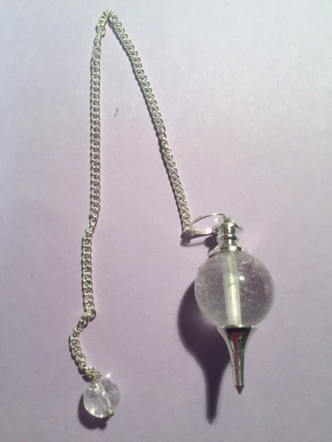 Quartz Ball Dowsing Pendulum